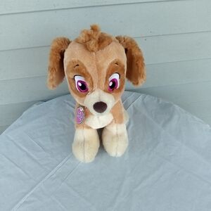BUILD A BEAR Plush Dog Toy - Tan and Cream